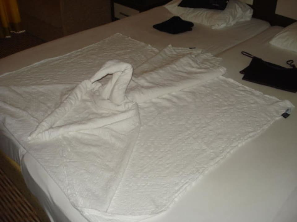 Dekoration auf dem Bett Side Alegria Hotel & Spa - Adults only +16