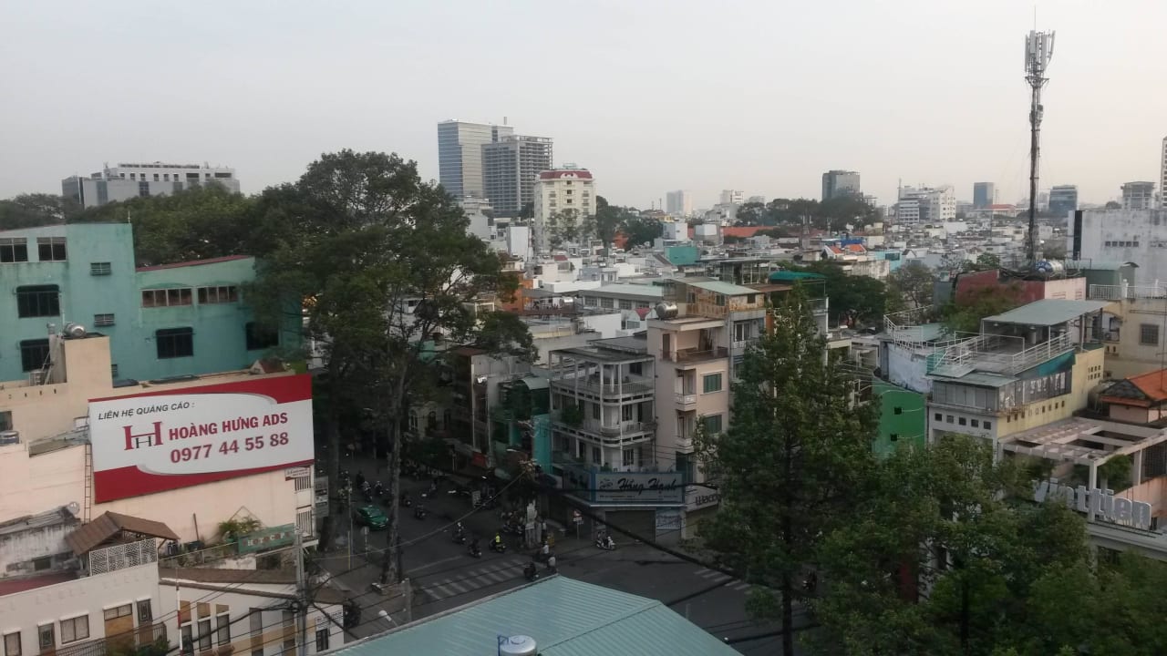Ausblick vom Zimmerfenster Hotel Sen Viet