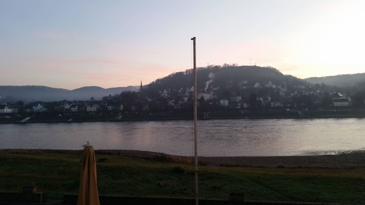 Ausblick auf Linz RheinHotel ARTE