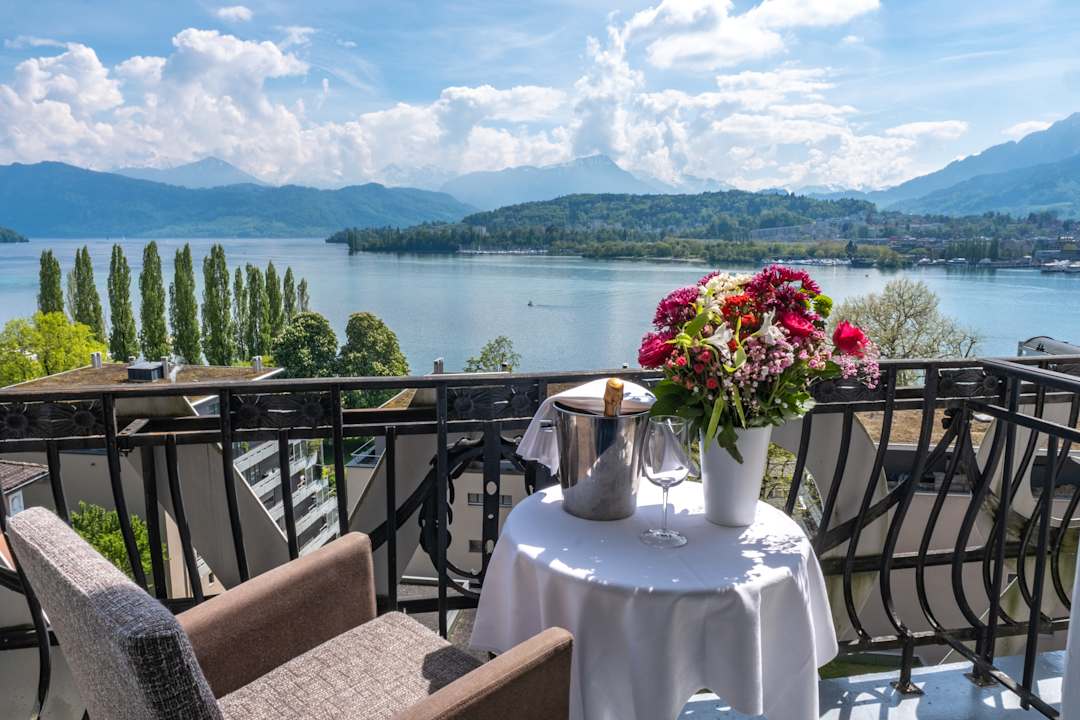 Ausblick Hotel Royal