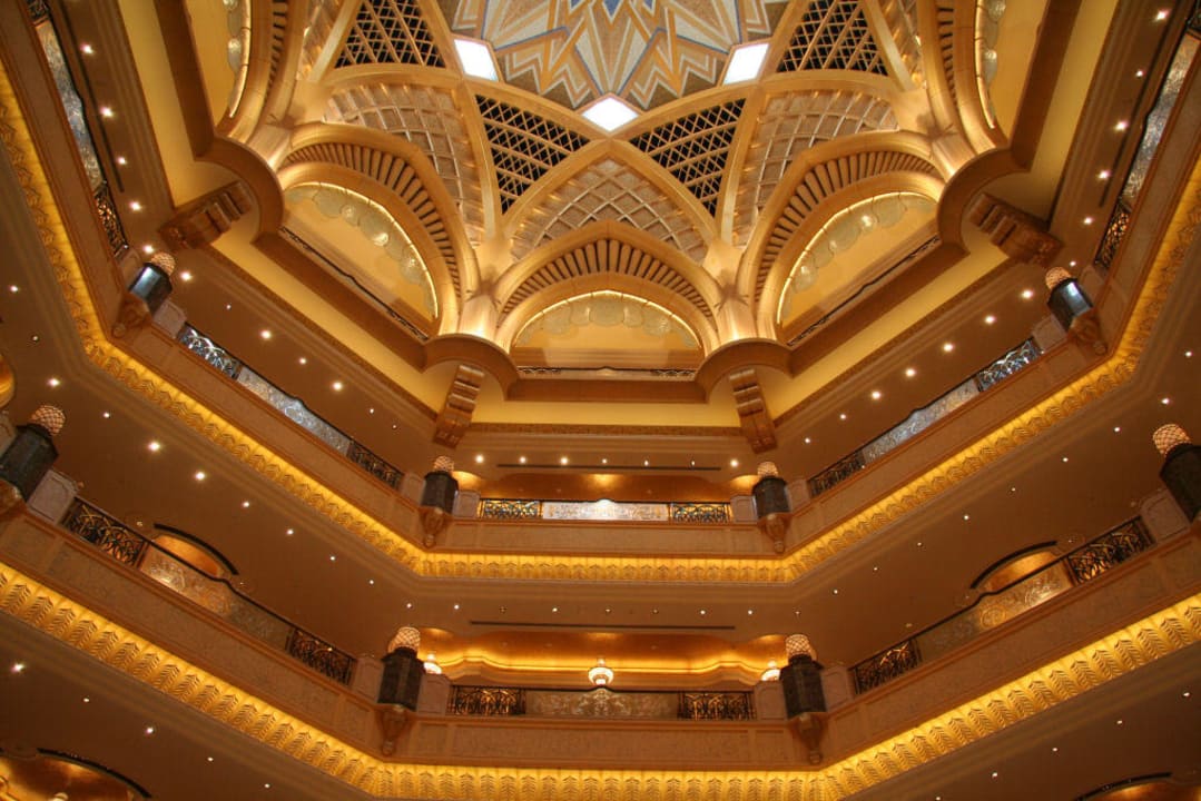 Emirates Palace, Lobby Haupttrackt Emirates Palace Mandarin Oriental