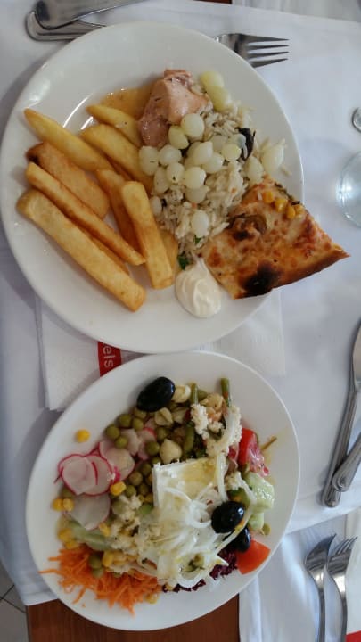 Das Essen war immer gut Sol Luna Bay