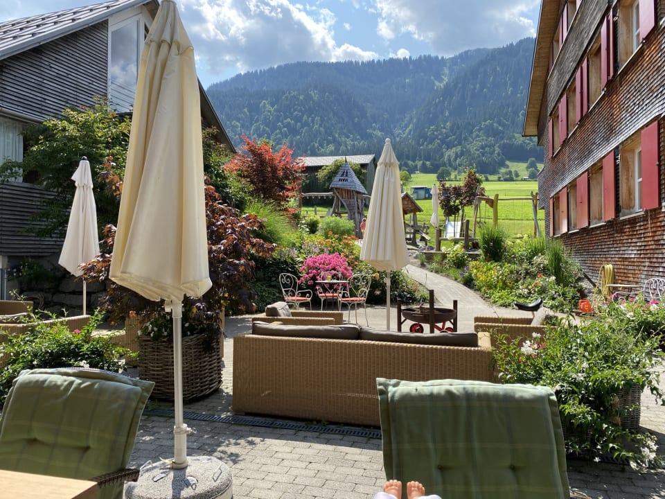 Gartenanlage Alpen Hotel Post