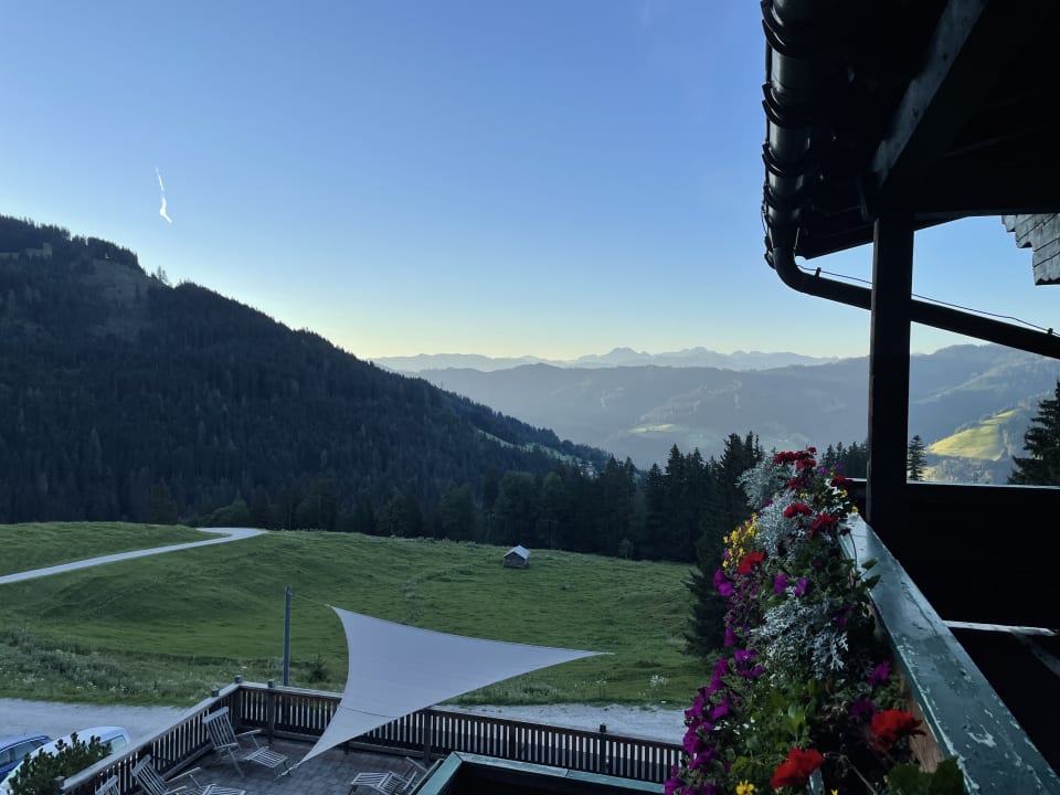 Ausblick Alpengasthof Hotel Kopphütte