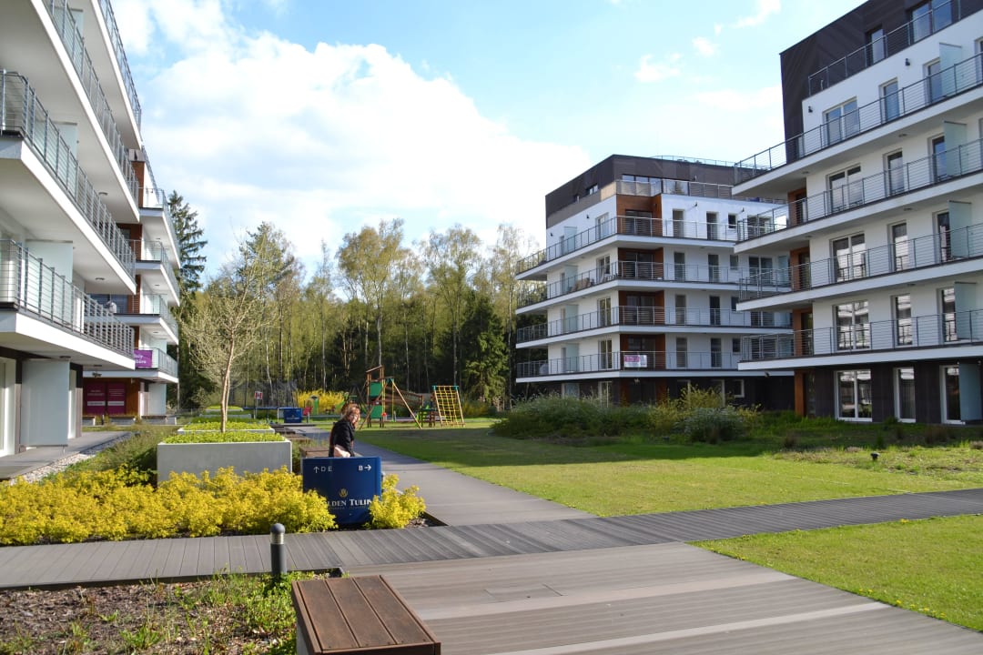 Gute Verbindung zwischen den Häusern Golden Tulip Międzyzdroje Residence