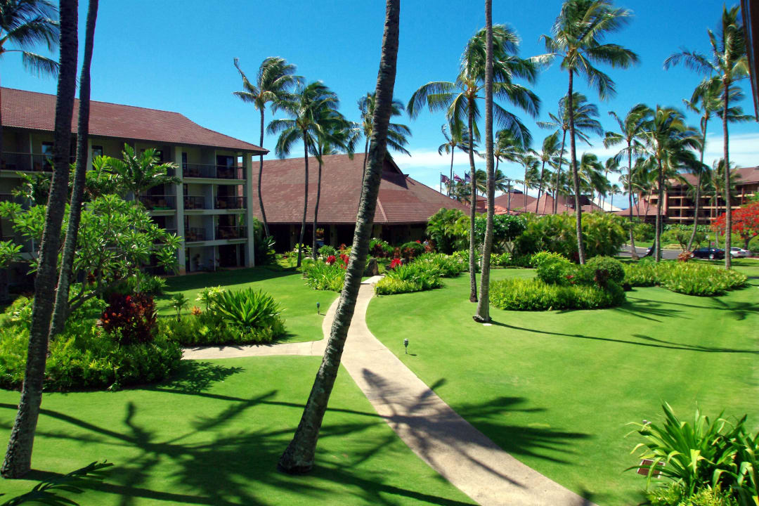 Gartenblick Richtung Süden Hotel Sheraton Kauai