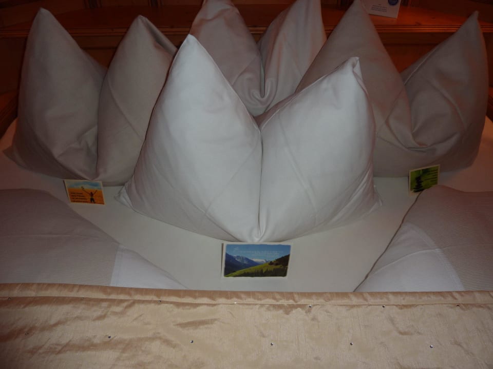 Persönliche Spruchkarten zur Begrüßung Adler Inn Tyrol Mountain Resort superior