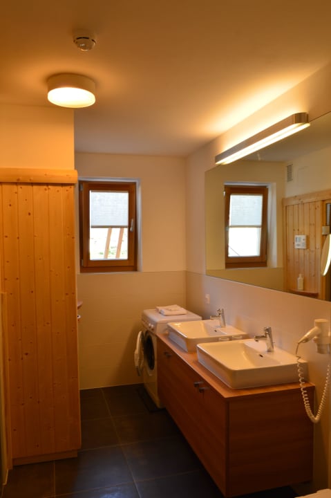 Badezimmer Apartments Dolomit Royal