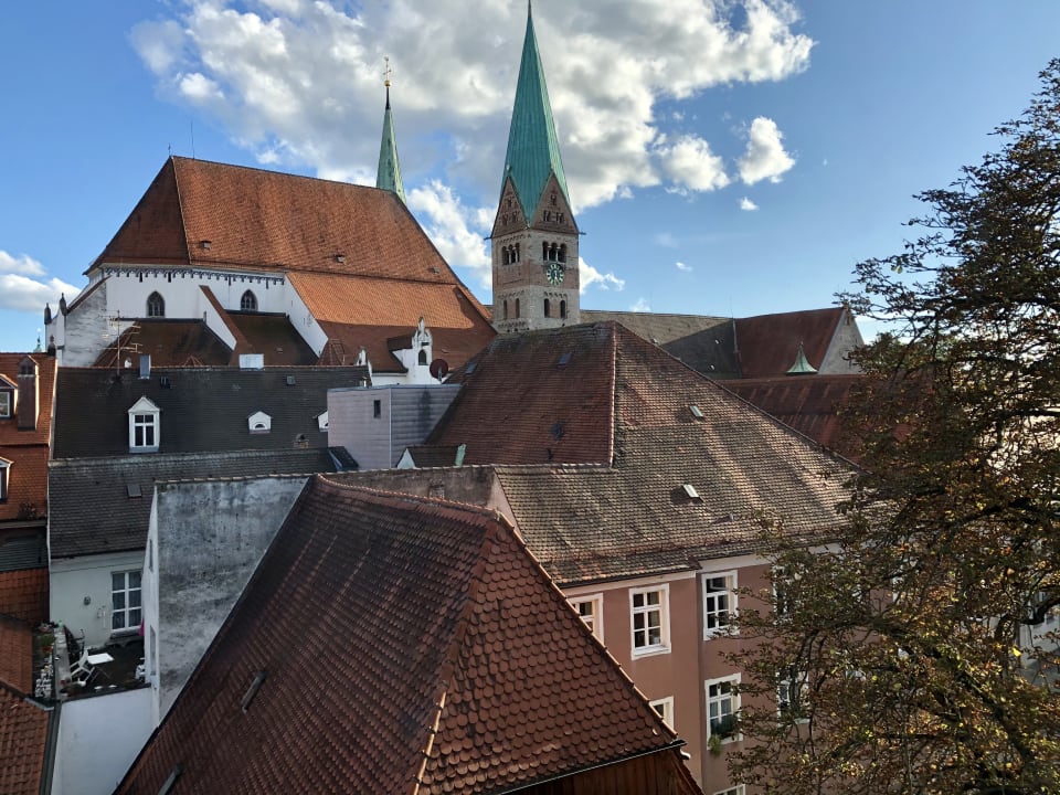 Ausblick Dom Hotel Augsburg