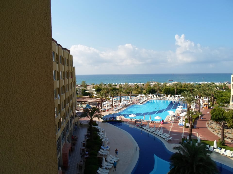 Blick vom Zimmer Selectum Family Resort Side