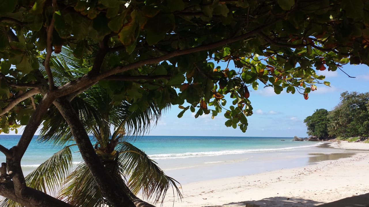 Blick aus der Pizzeria Baobab Berjaya Beau Vallon Bay Resort & Casino
