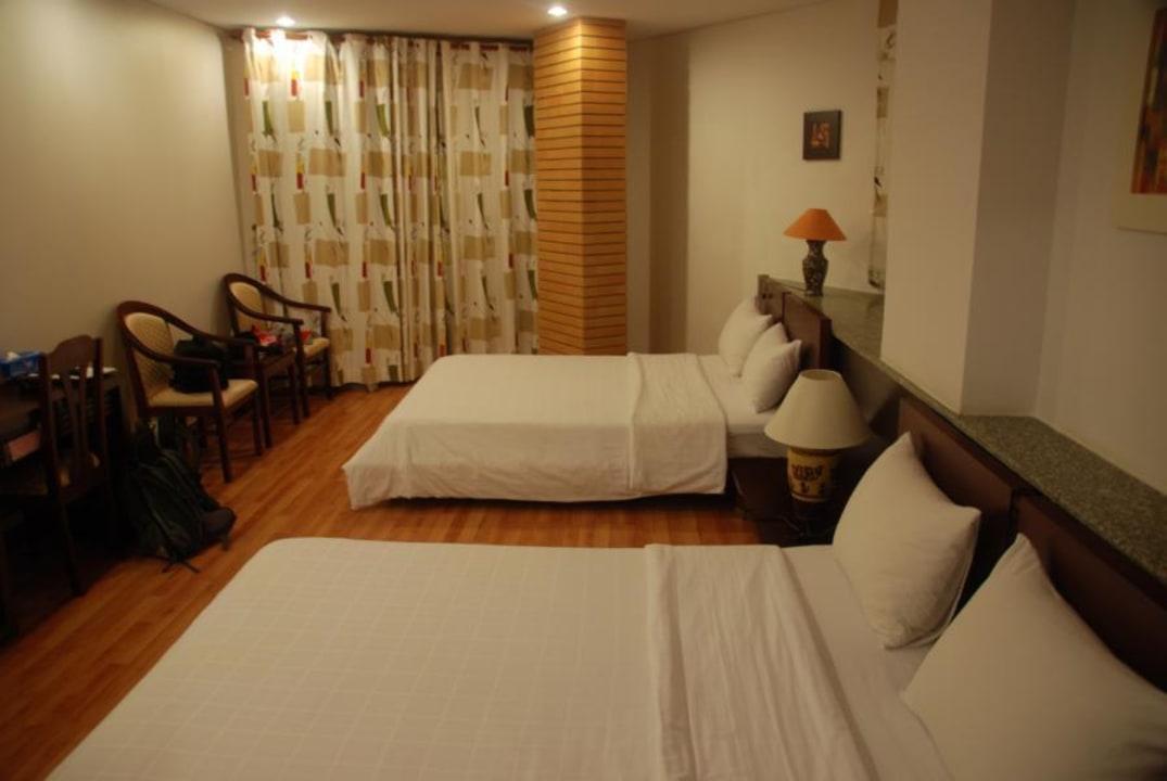 Unser Zimmer Kim Tho Hotel