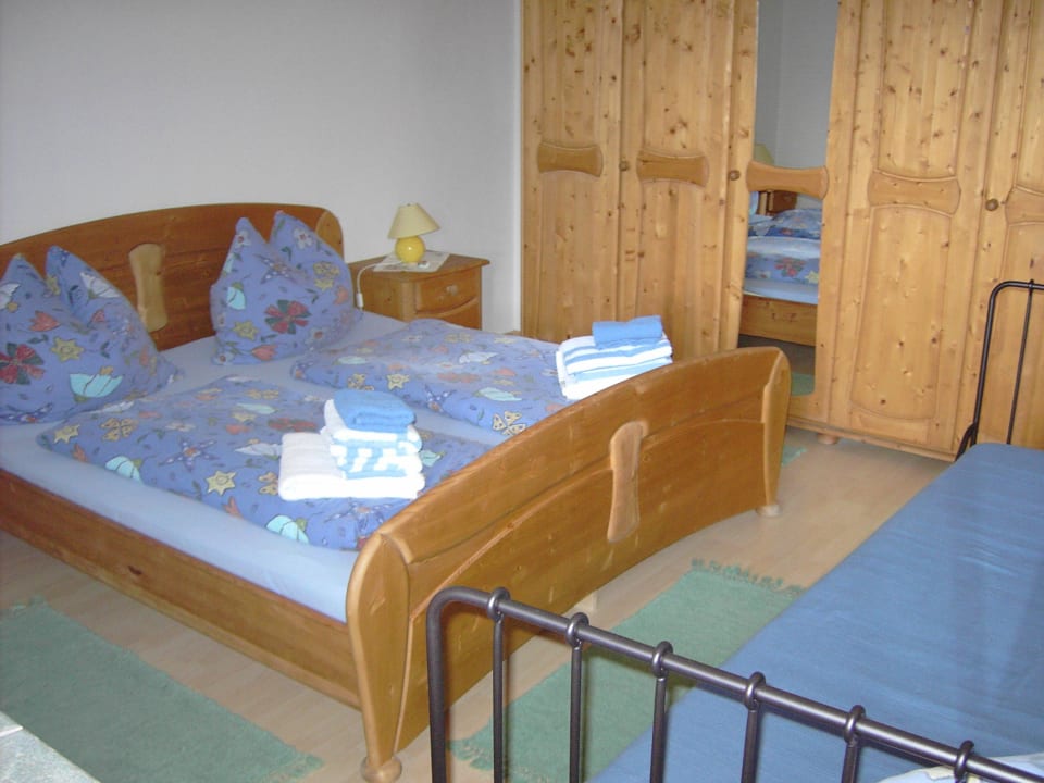 Doppelzimmer / Dreibettzimmer Wohnung 2 Ferienwohnungen Haus Unterweger