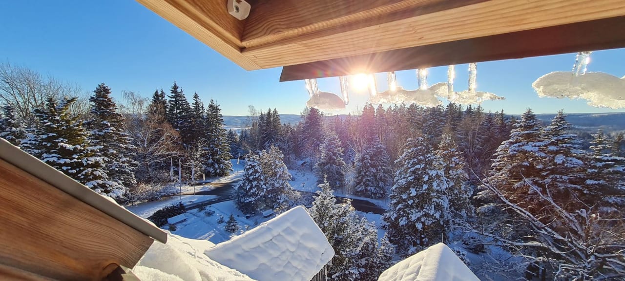 Ausblick Sonnenhotel Hoher Hahn