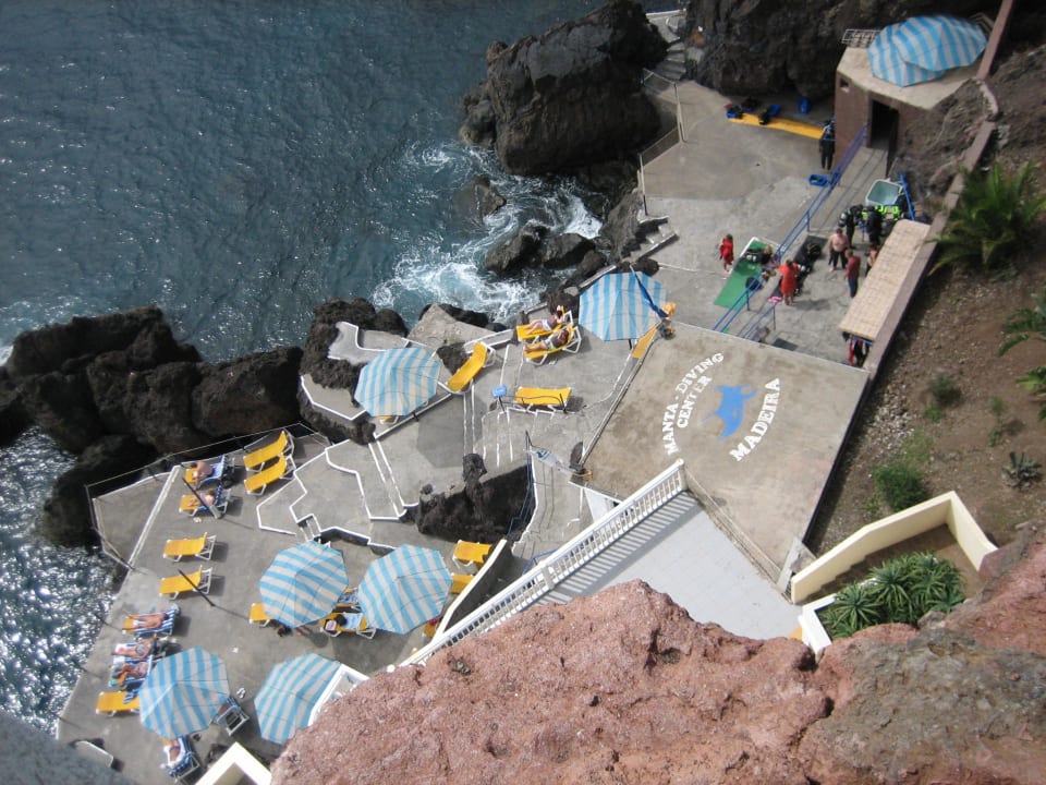 Zugang zum Meer über den Aufzug und Leiter Sentido Galosol