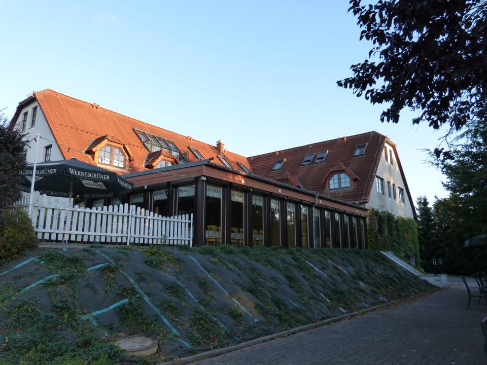 Blick von der Rückseite  Hotel & Restaurant Waldblick Pulsnitz