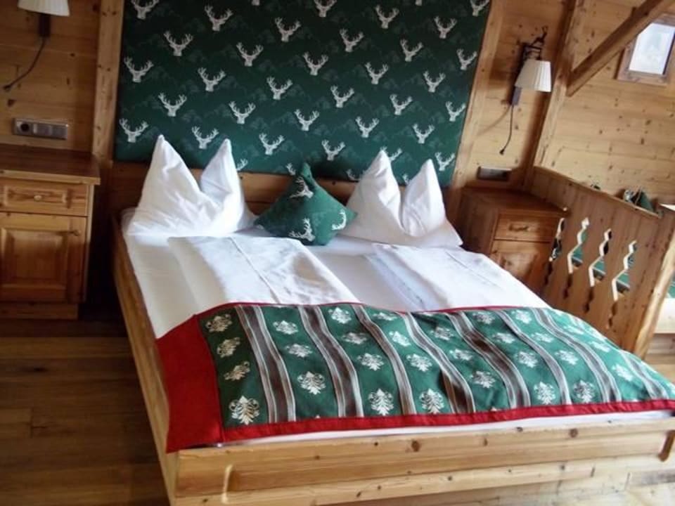 Doppelbett Alphotel Tyrol