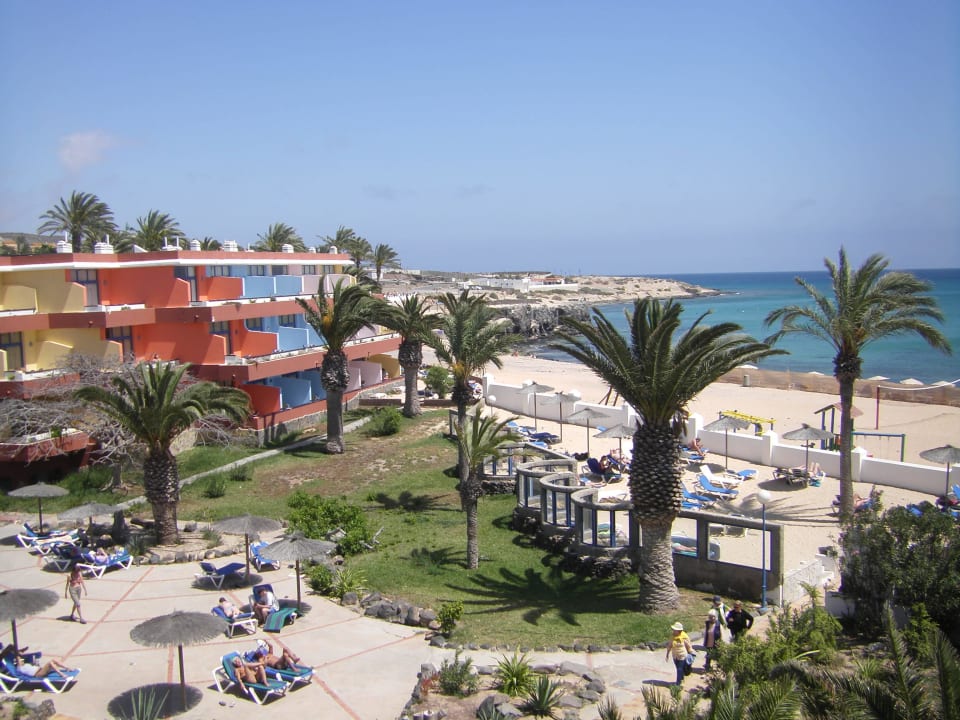 Ausblick auf Gartenanlage SBH Fuerteventura Playa