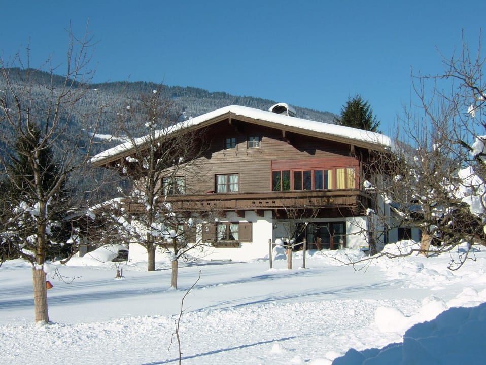 Südseite Ferienhaus Mandl Pool Sauna bei Zell am See