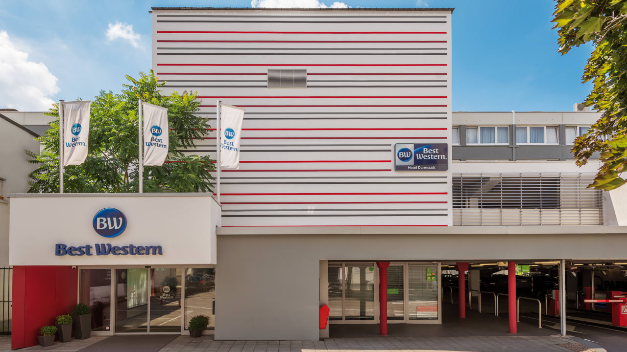 Außenansicht Best Western Hotel Darmstadt