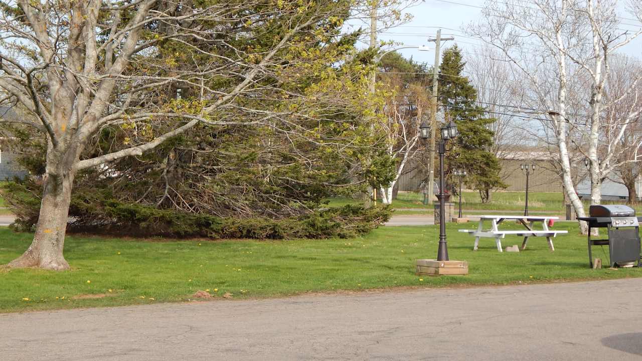 Gartenanlage Fair Isle Motel