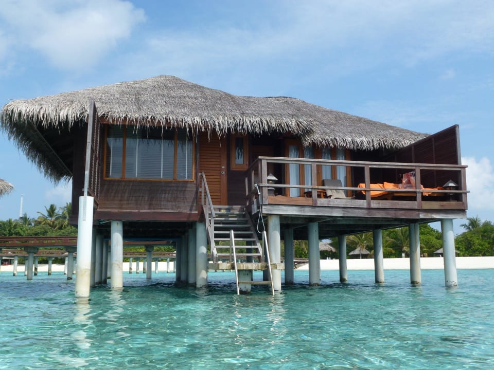 Wasservilla Außenaufnahme Sheraton Maldives Full Moon Resort & Spa