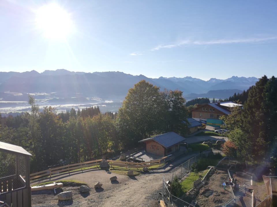 Ausblick Familotel Allgäuer Berghof
