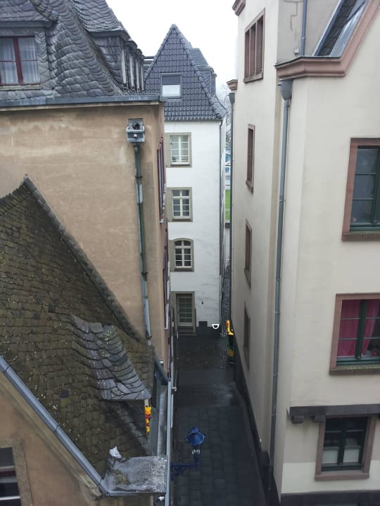 Zimmerausblick Richtung Rhein CityClass Hotel am Heumarkt