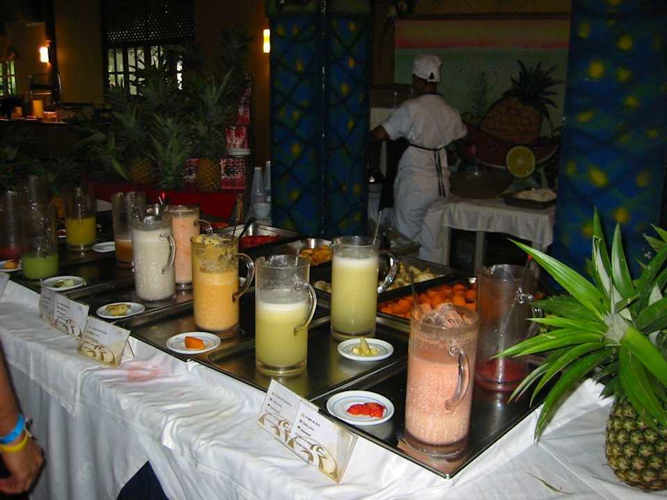 Jeden morgen frisch gepresste Säfte Grand Palladium Select Bávaro Resort & Spa