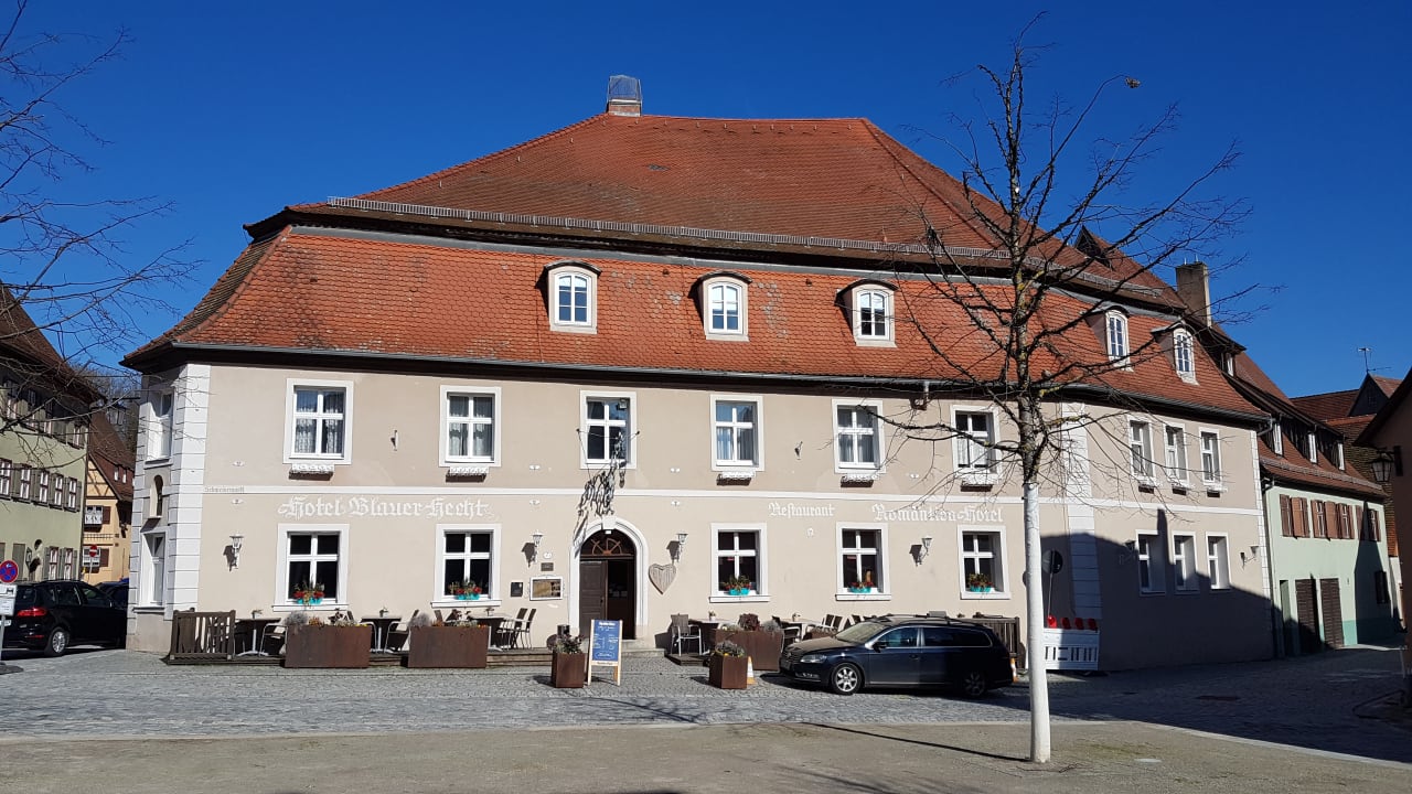 Außenansicht Romantica Hotel Blauer Hecht