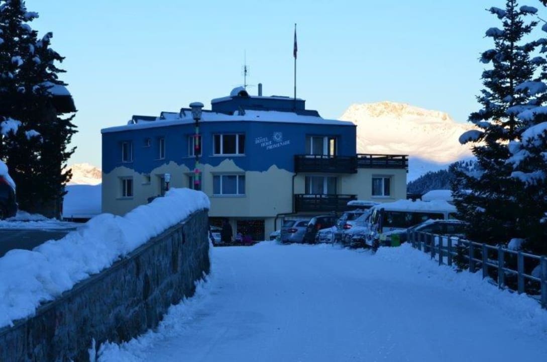 Das Hotel von außen Hotel Hohe Promenade