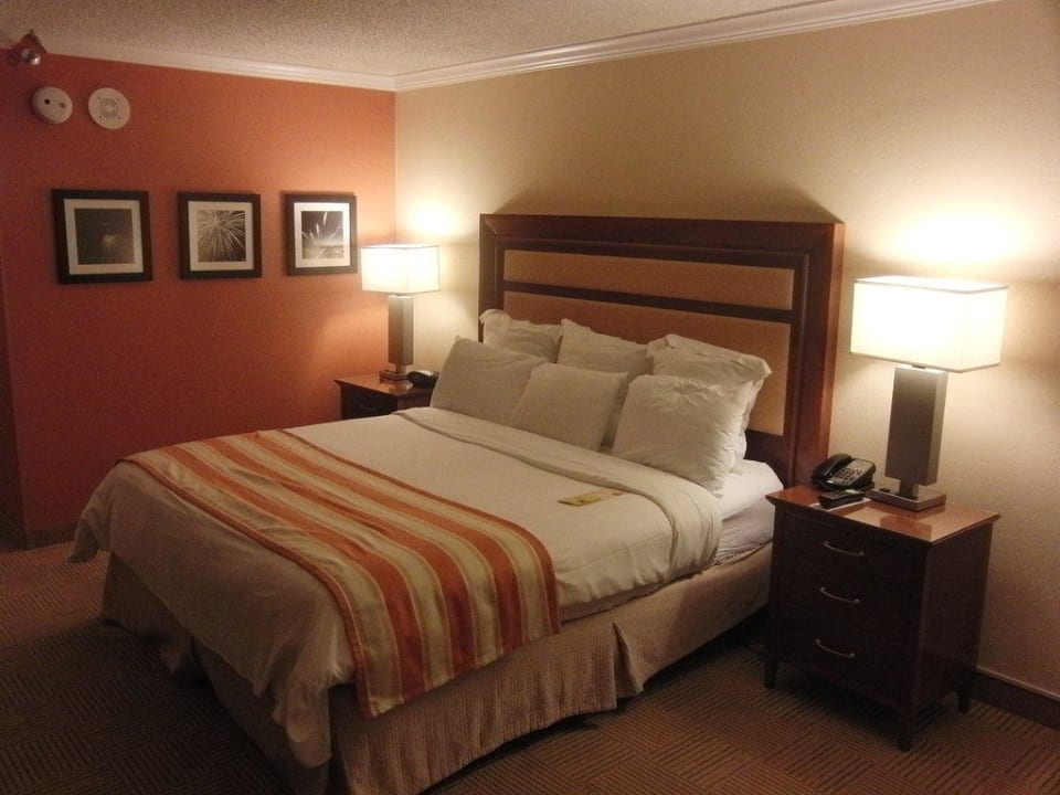 Die neu renovierten Zimmer Hotel Orlando World Center Resort Marriott