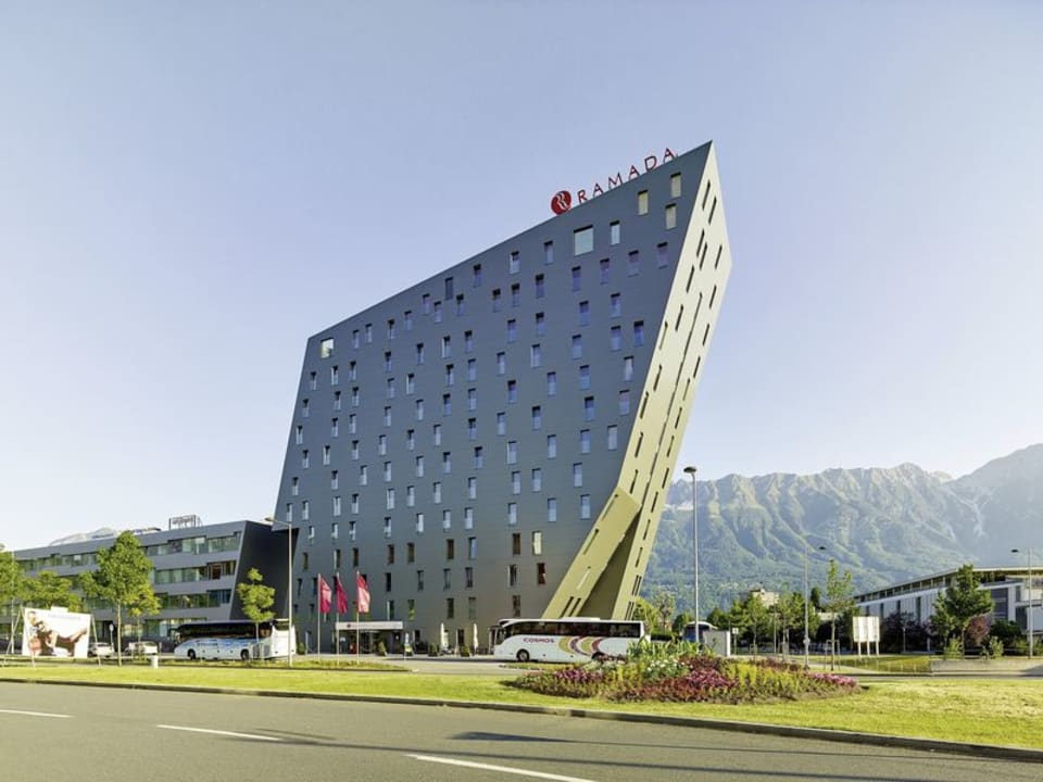 Außenansicht Hilton Garden Inn Innsbruck Tivoli