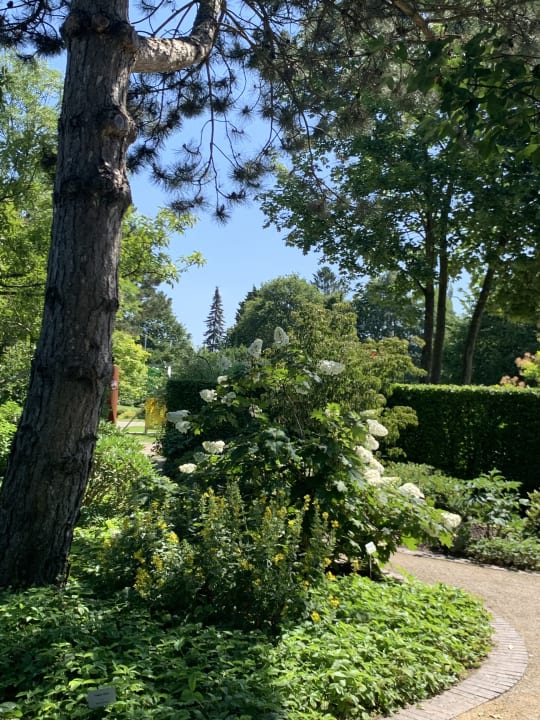 Gartenanlage Romantik Hotel Jagdhaus Eiden am See
