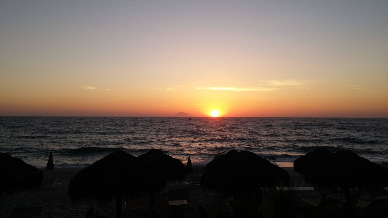 Sonnenuntergang Hotel Villaggio Il Gabbiano