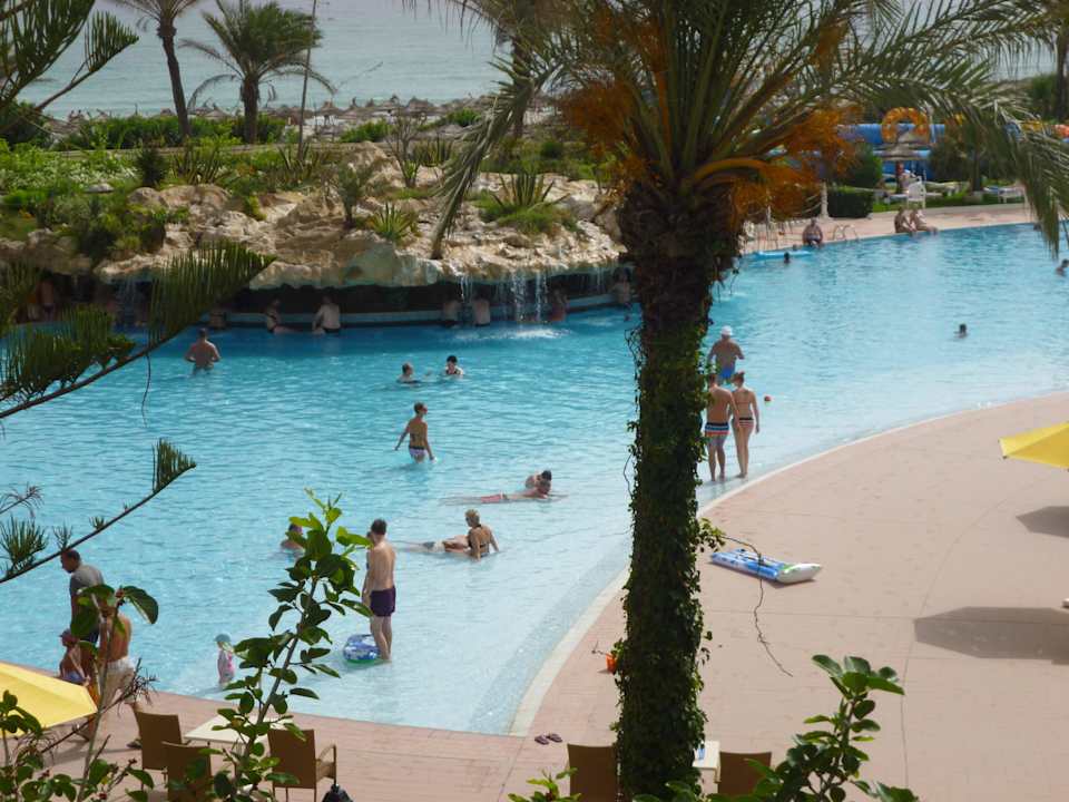 Ausblick vom Zimmer 476 Mahdia Beach & Aquapark