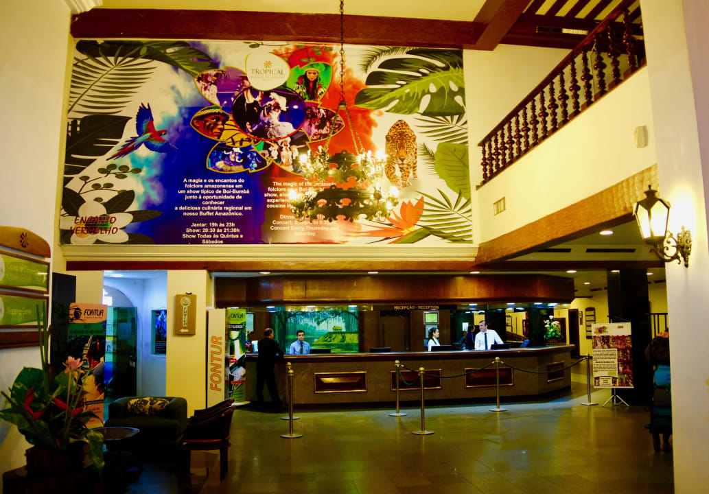 Lobby Hotel Tropical Manaus