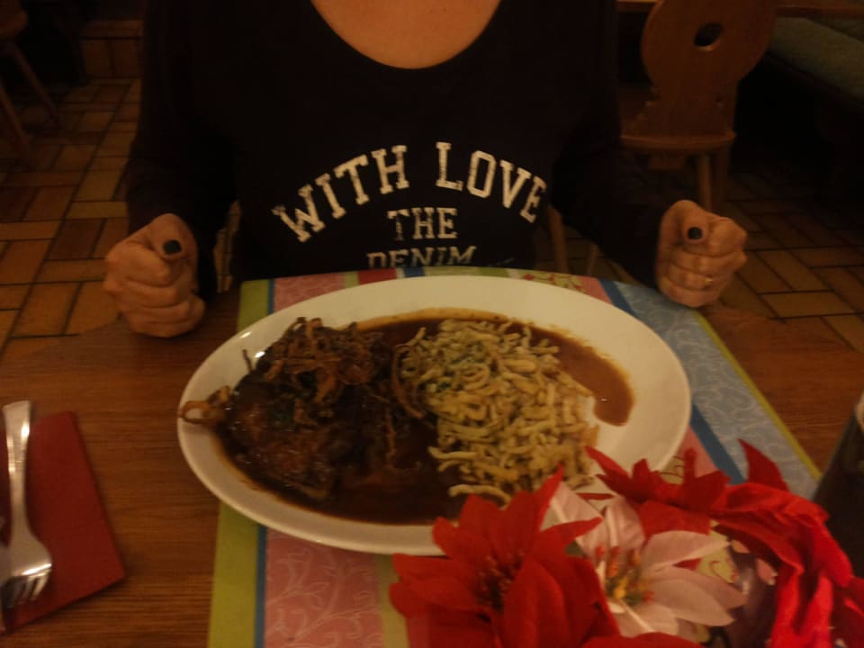 Bavarian food Hotel Gasthof Goldener Greifen