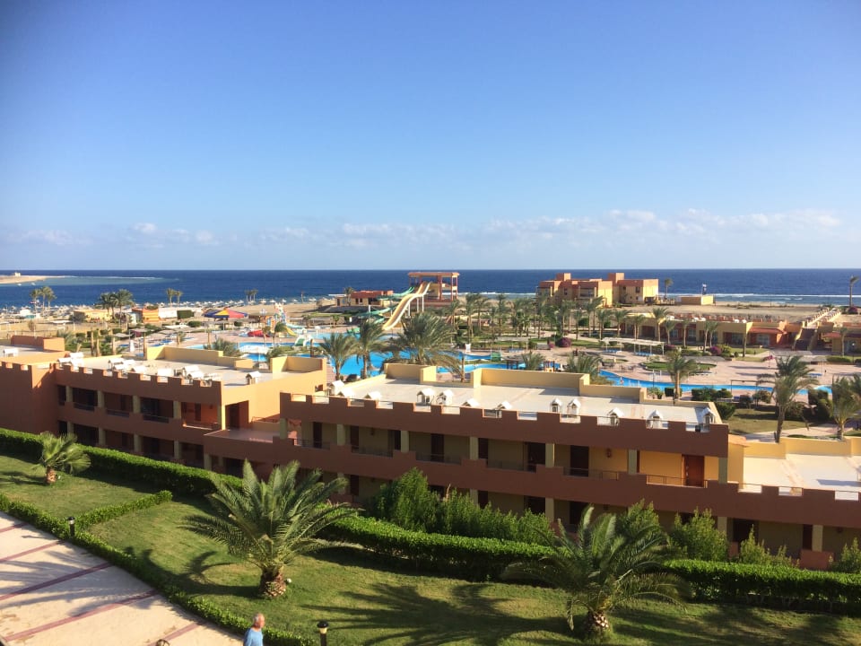 Ausblick Malikia Resort Abu Dabbab