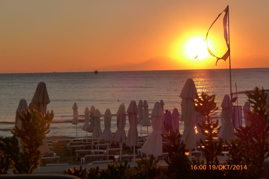 Sonnenuntergang Side Star Beach