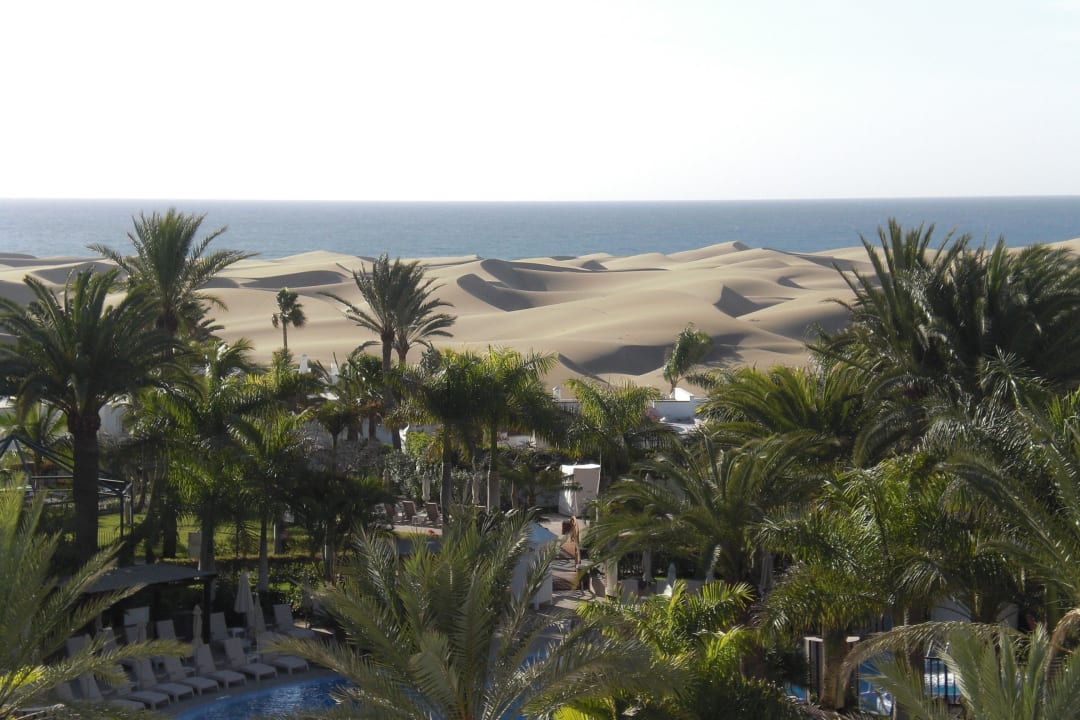Von unserem Balkon aus Hotel Riu Palace Maspalomas Adults Only
