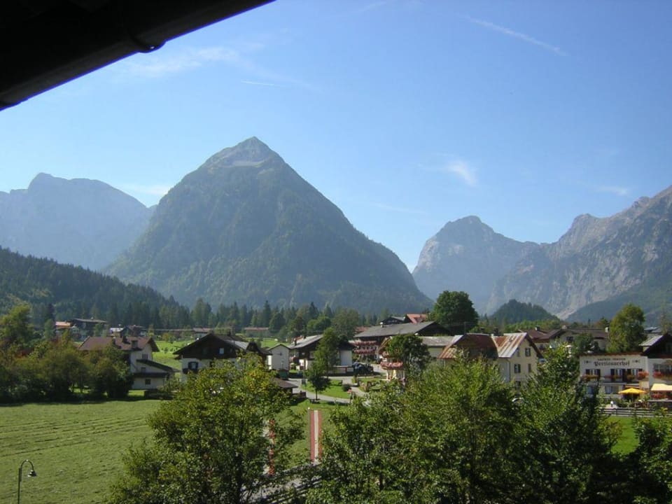Ausblick vom Zimmer  Rieser Achensee Resort
