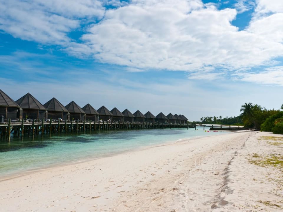 Aussicht vom Zimmer 407 Kuredu Island Resort & Spa