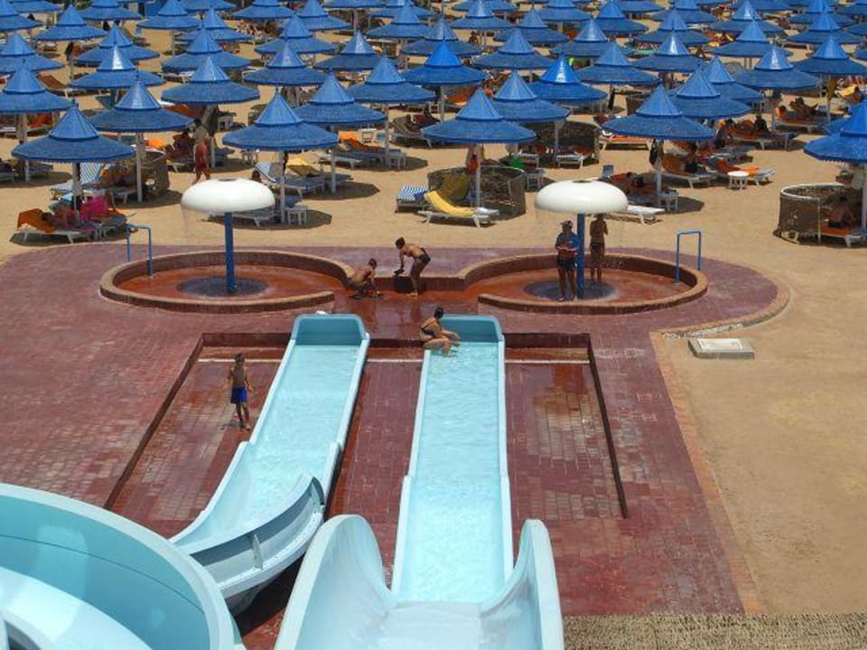 Auf der Rutsche The Grand Hotel Hurghada