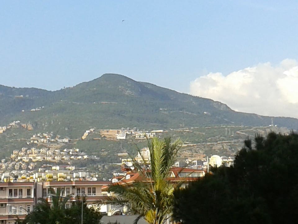 View from balcony Hotel Aslan City Kleopatra