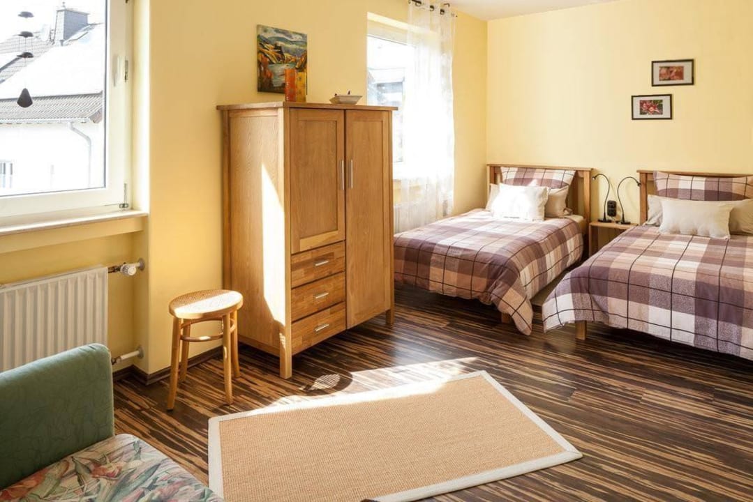 Zweites Schlafzimmer Ferienwohnung Schau Rhein