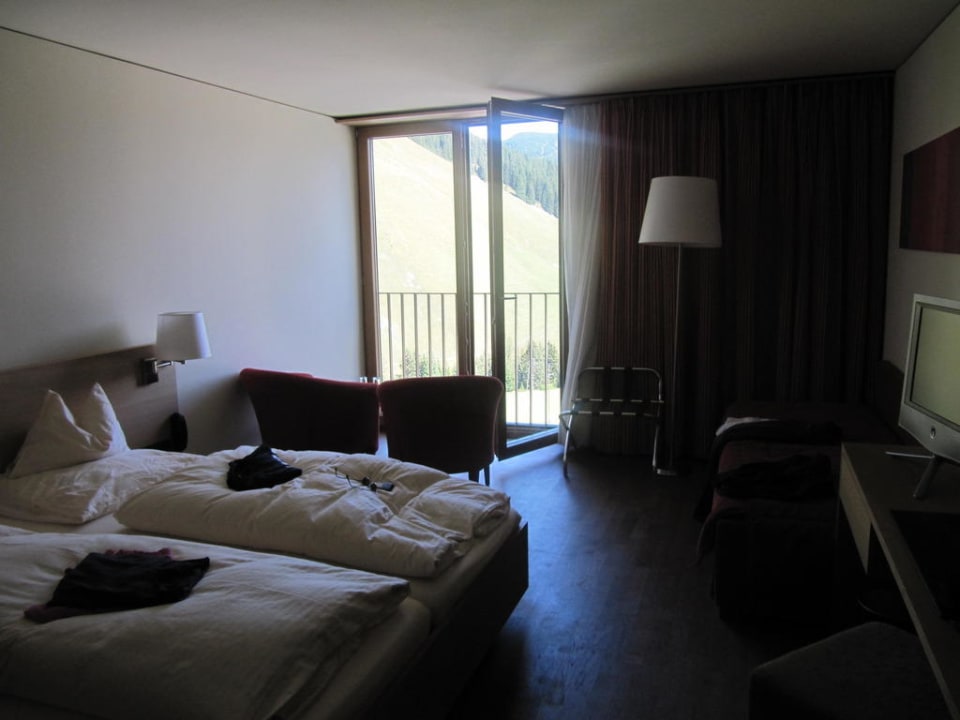 Schlafbereich Hotel Steffisalp