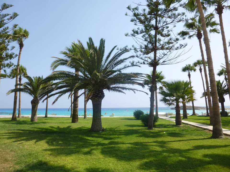 Ausblick von den Familien Suiten Hara Nissi Beach