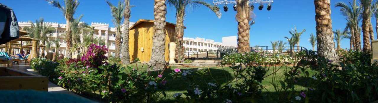 Panoramabild vom NON-Aktiv Pool Pickalbatros Palace Resort