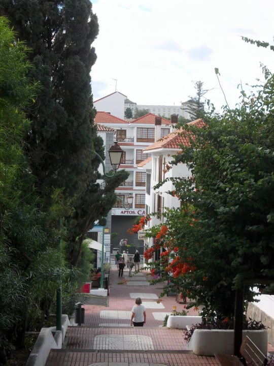 Treppe von La Paz auf Hotel Casablanca Apartamentos Casablanca